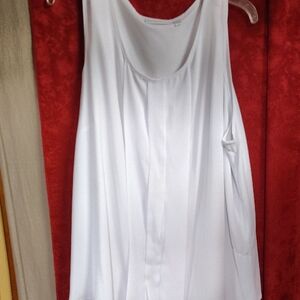 Susan Graver Classic White Tank Top